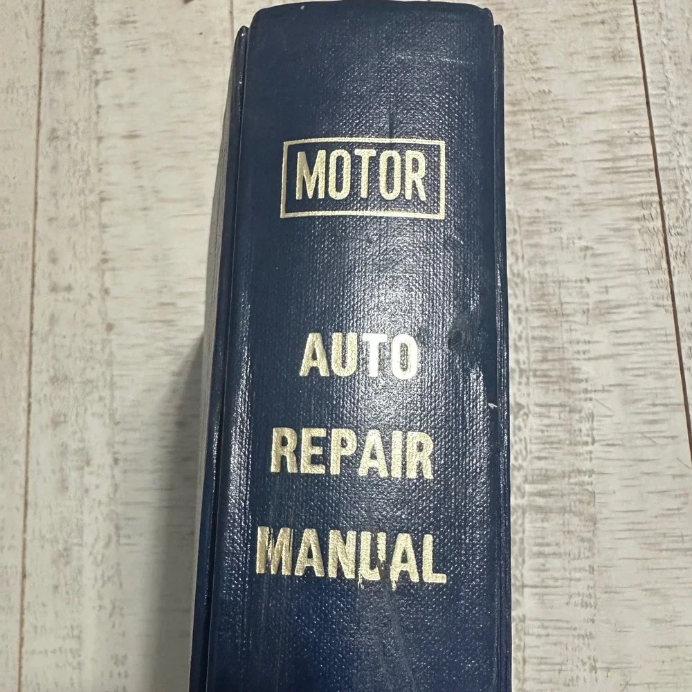 Motor Auto Repair Manual 1975 38th Edition Hardcover Vintage ISBN 0910992347